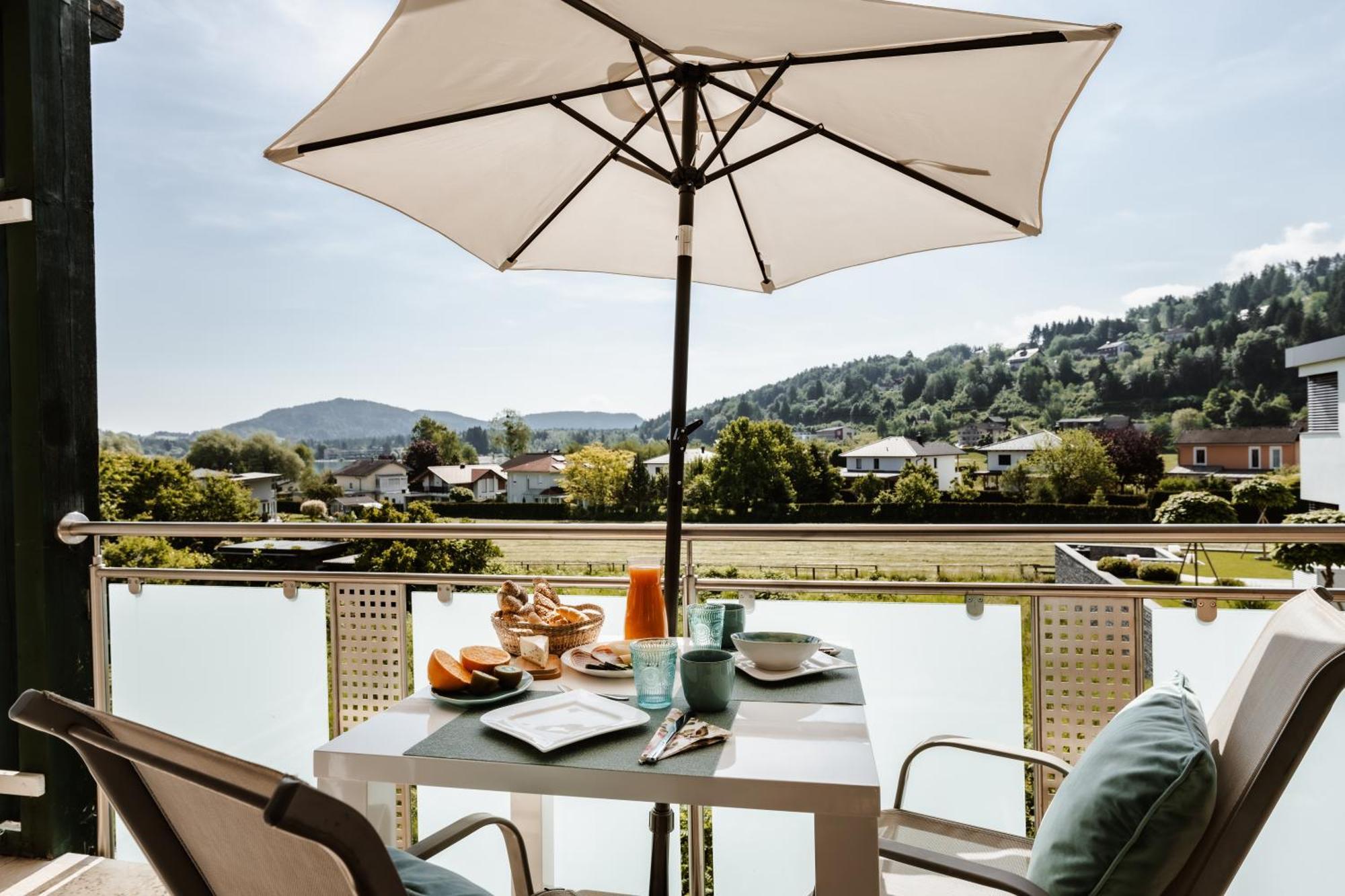 Seeblick Apartment Faak am See Esterno foto